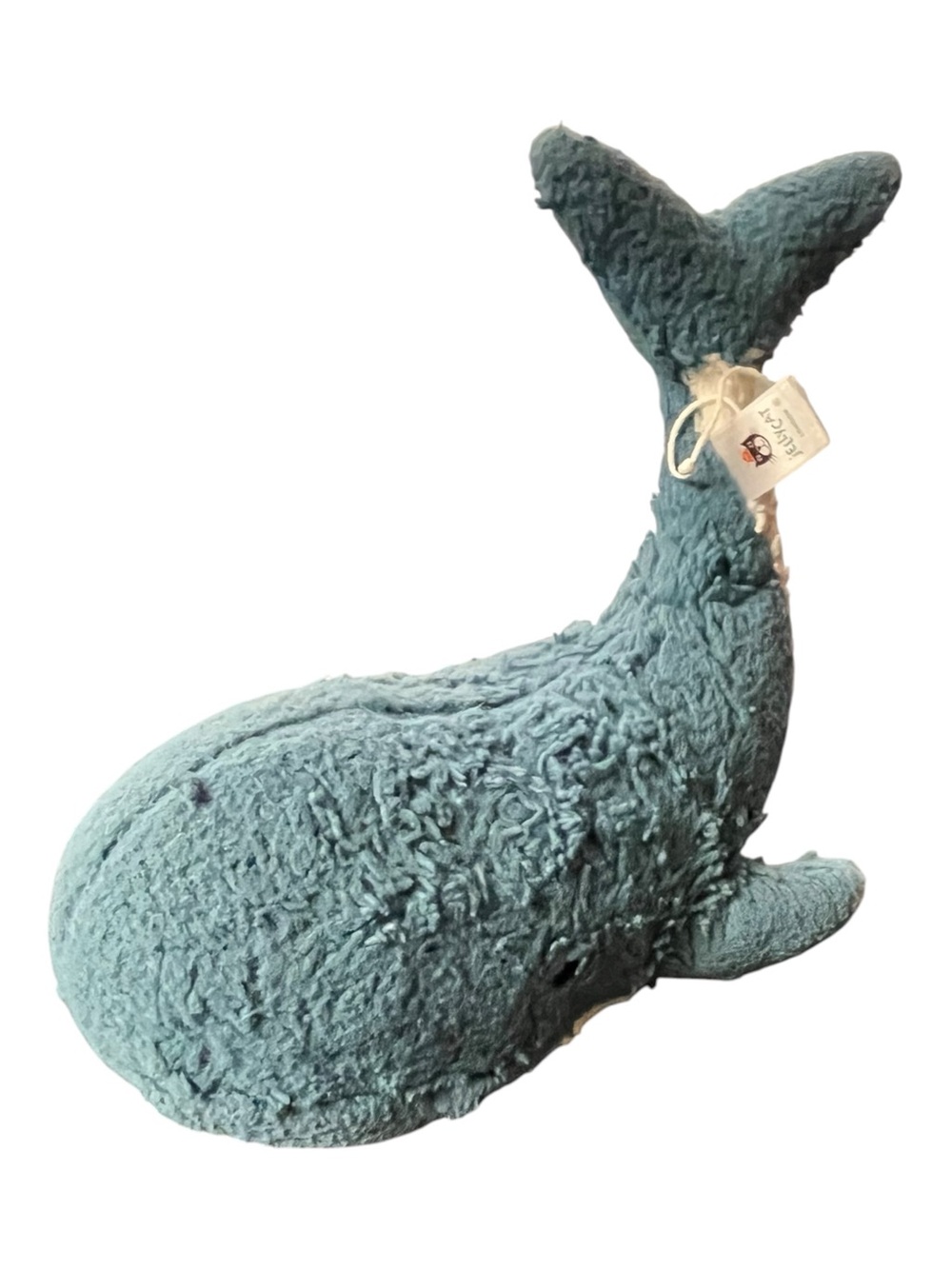 Jellycat Wally Whale Soft Plush Toy Stuffed Animal Retired Blue Ocean About 11”